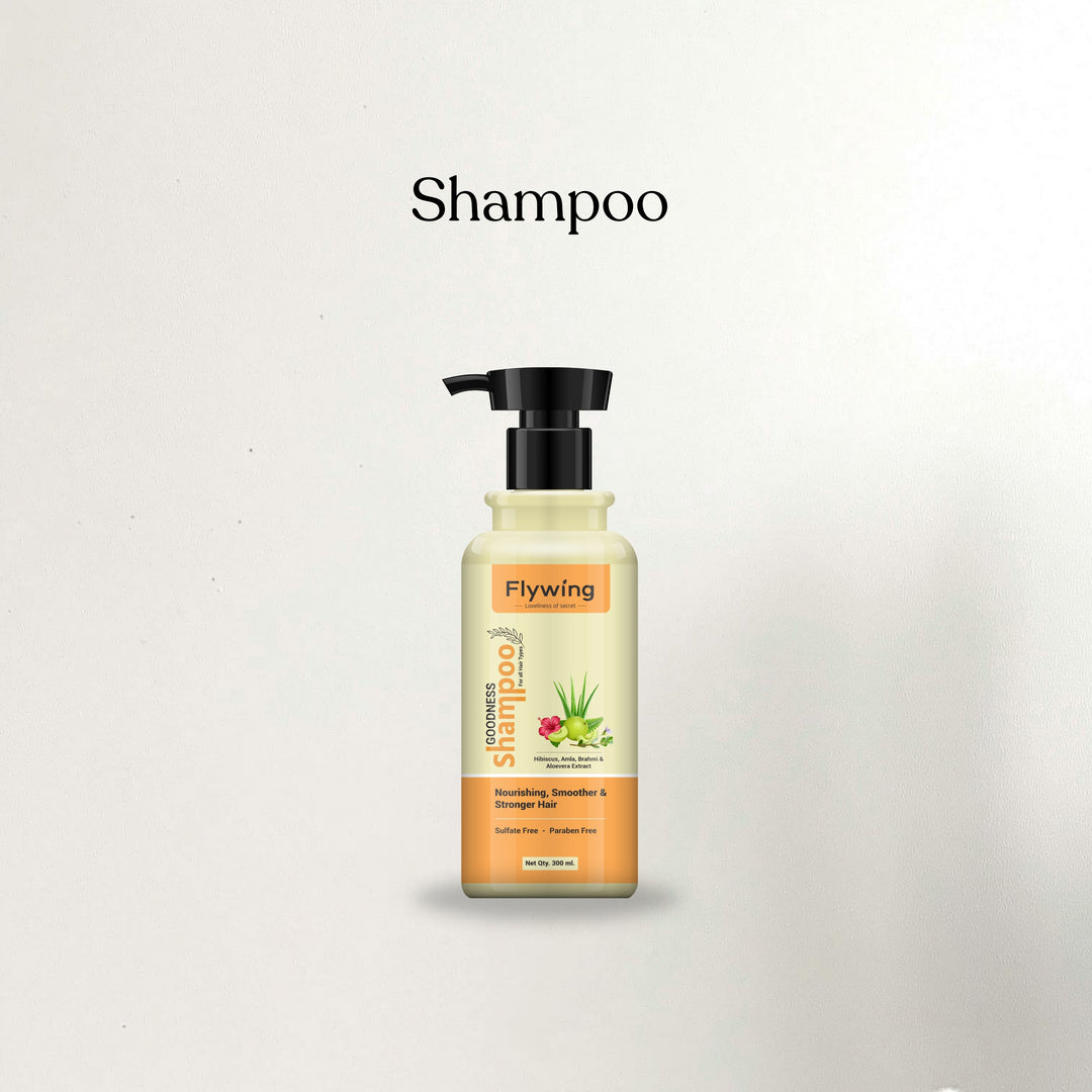 Goodness Shampoo (Herbal) with Hibiscus, Amla, Brahmi & Aloe Vera