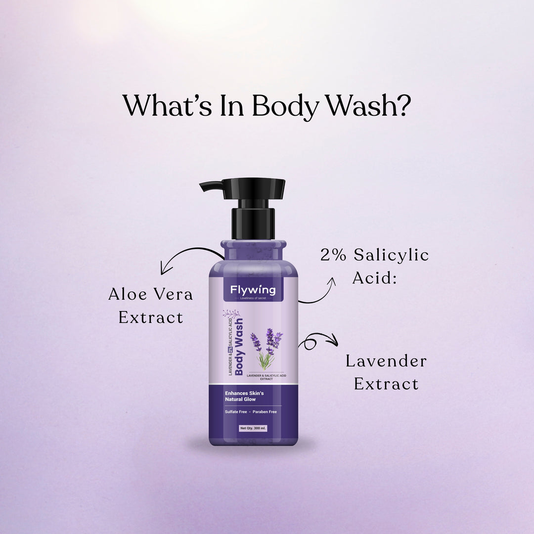 Lavender & 2% Salicylic acid Body wash