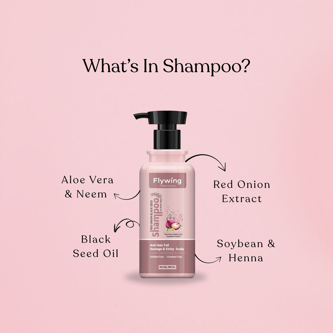 Red onion Black seed Shampoo