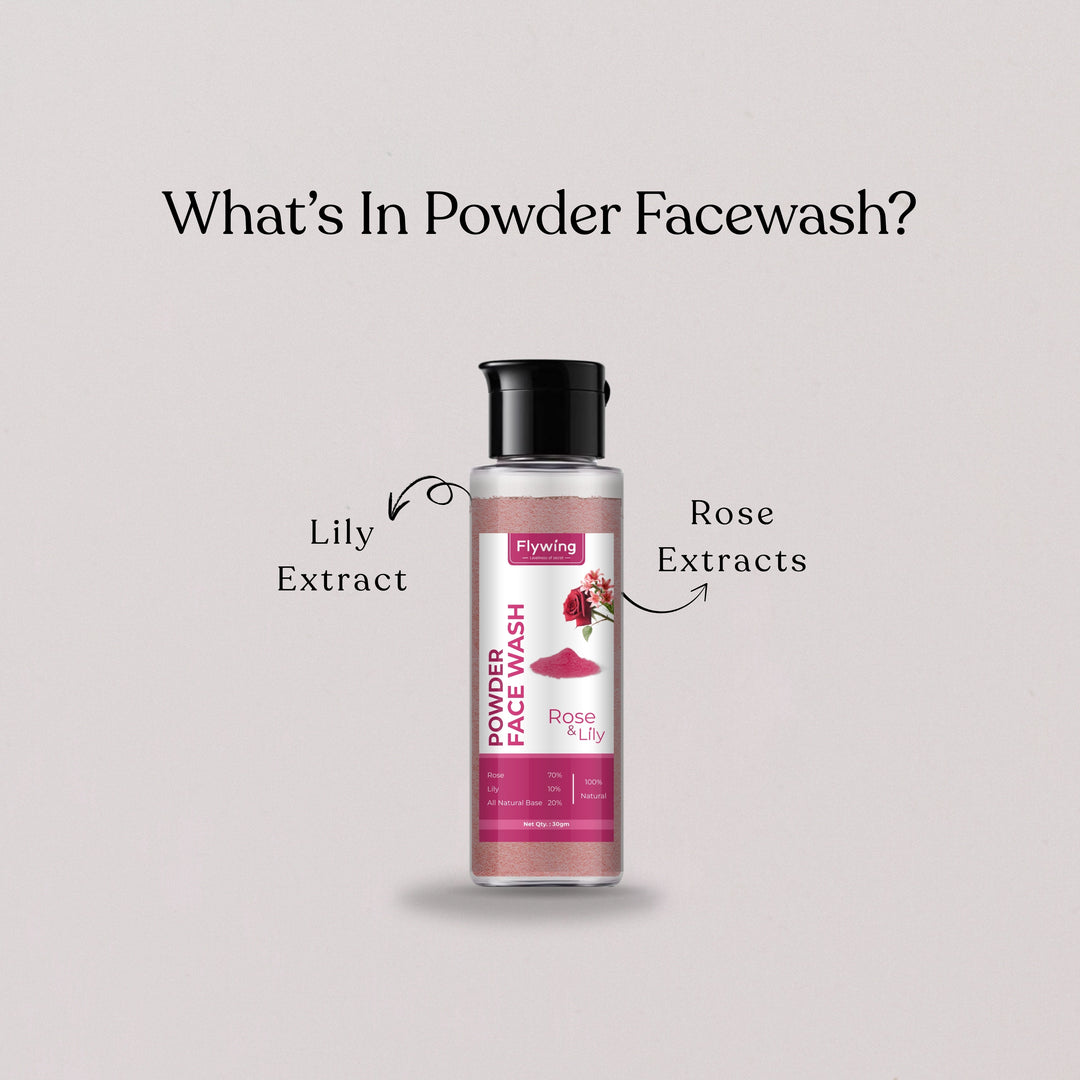 Rose & Lily Powder Face Wash
