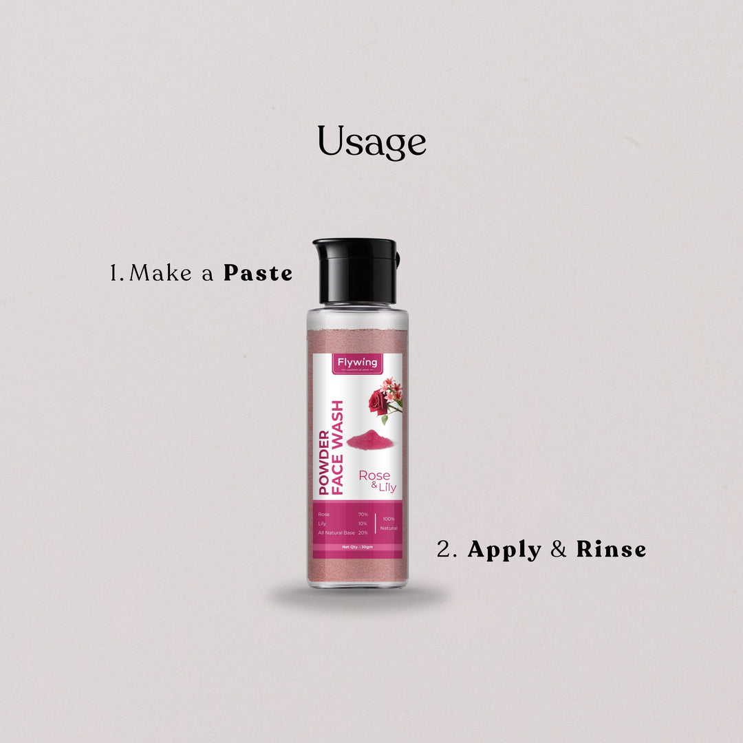 Rose & Lily Powder Face Wash