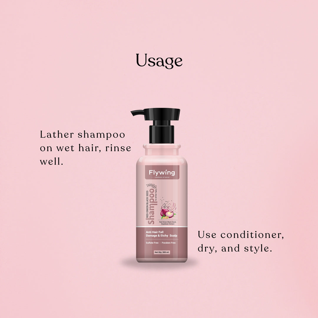 Red onion Black seed Shampoo